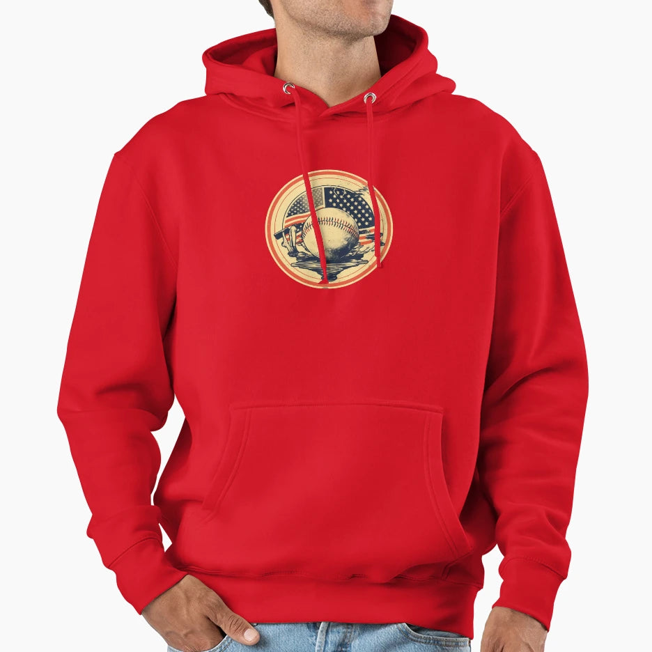 Baseball Hoodie - Streetwear Style for Adults - T-Shirt, Sweatshirt, Hoodie
