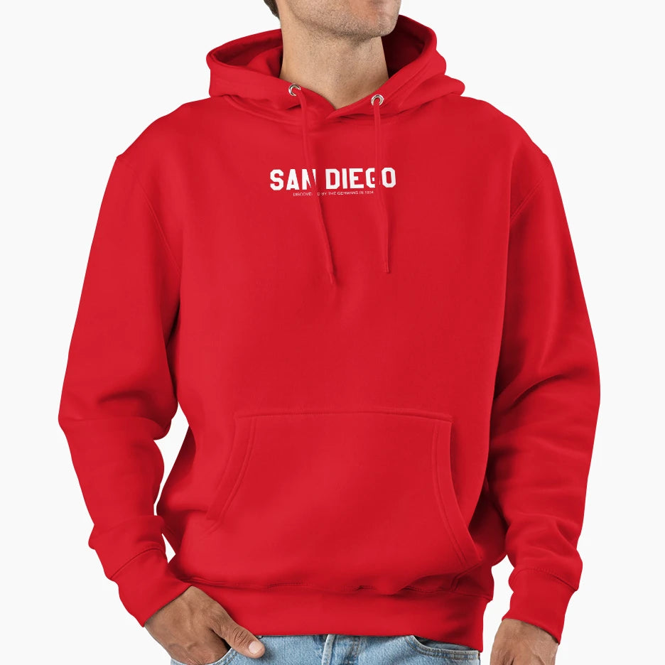 Anchorman Ron Burgundy San Diego 1904 Hoodie - Aesthetic Graphic for Adults - T-Shirt, Sweatshirt, Hoodie