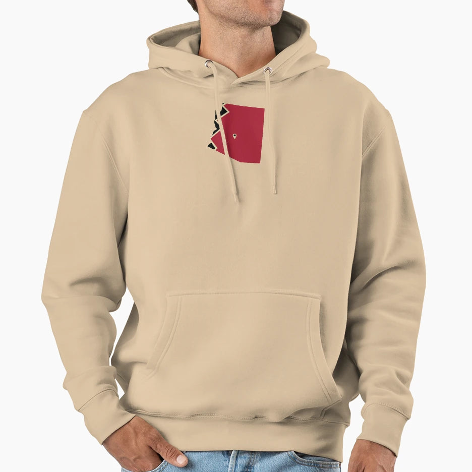 Arizona Baseball Hoodie - Custom Art Print for Adults - T-Shirt, Sweatshirt, Hoodie