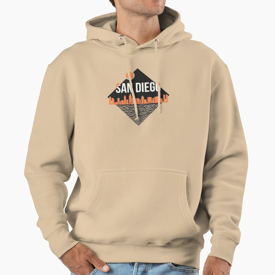 City Hoodie - Custom Art Print Men Women - T-Shirt, Sweatshirt, Hoodie