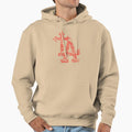 La Los Angeles Hoodie - Graphic Print Unisex - T-Shirt, Sweatshirt, Hoodie