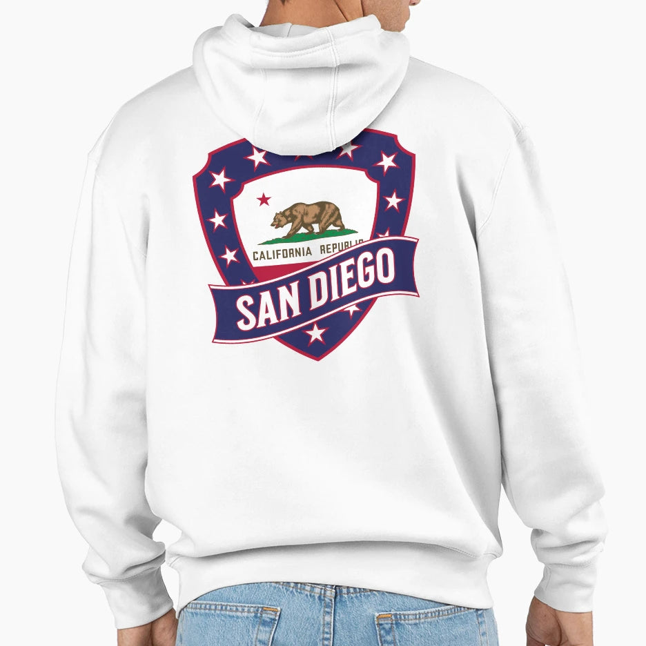 San Diego Ca Hoodie - Fun Novelty Design for Adults - T-Shirt, Sweatshirt, Hoodie