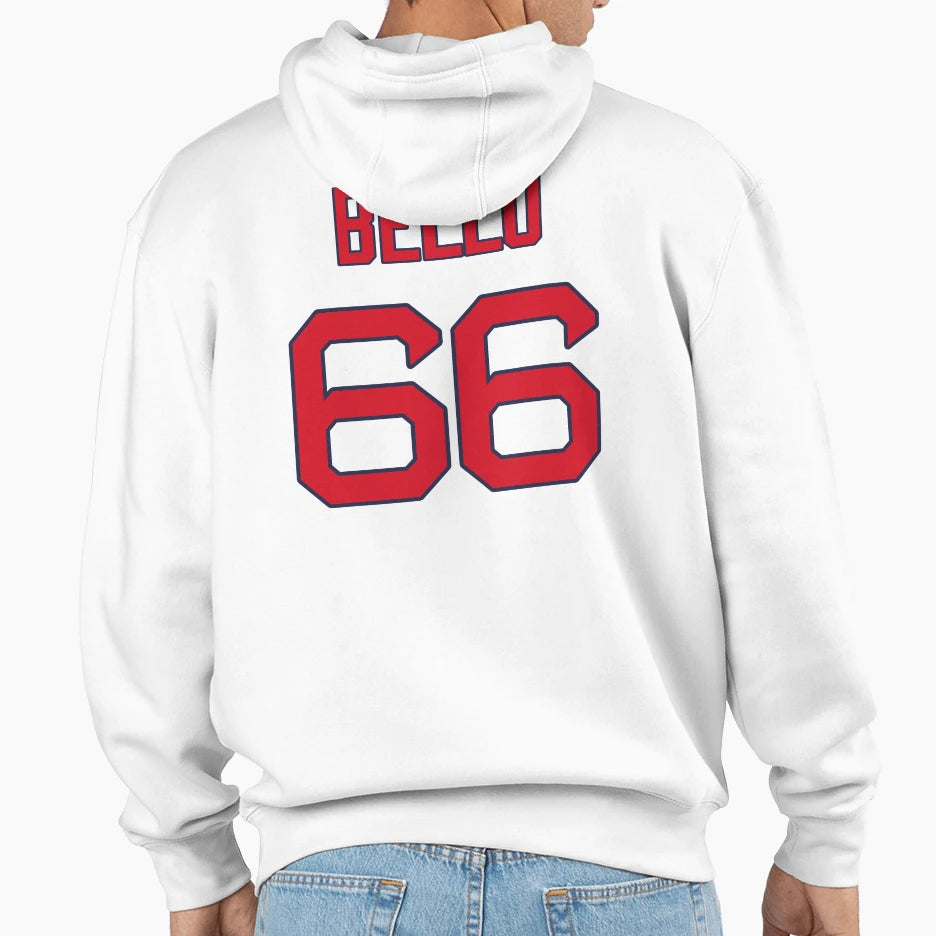 Brayan Bello 66 Red Sox Hoodie - Aesthetic Graphic Unisex - T-Shirt, Sweatshirt, Hoodie