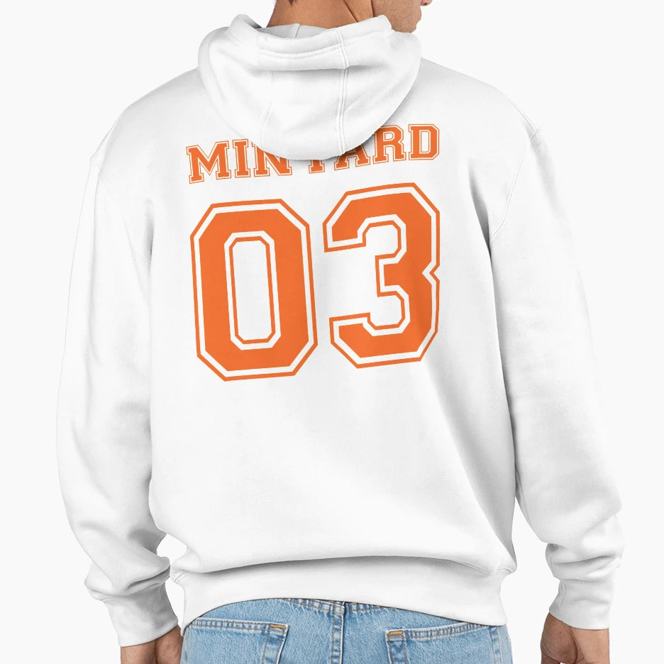 Foxhole Court Minyard Orange Hoodie - Graphic Print Men Women - T-Shirt, Sweatshirt, Hoodie