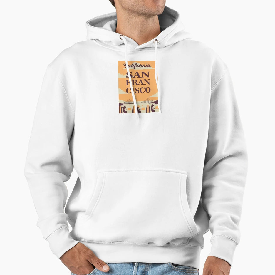 San Francisco Hoodie - Casual Everyday Wear for Adults - T-Shirt, Sweatshirt, Hoodie
