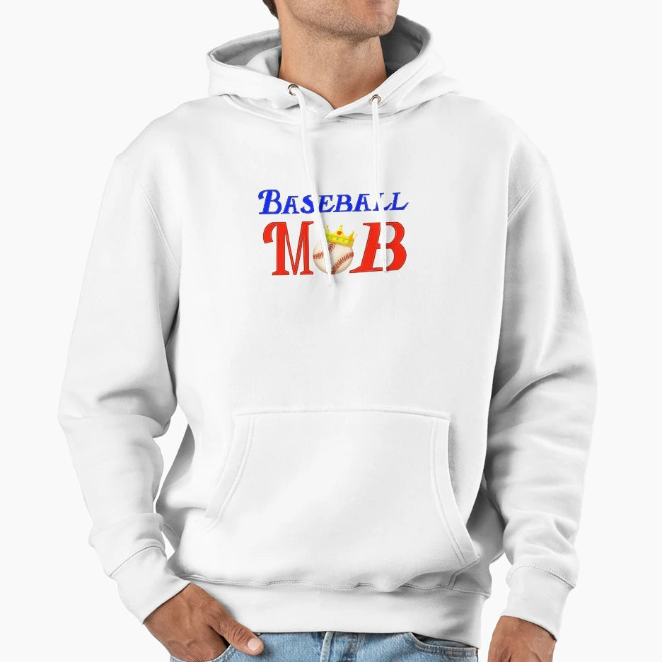 Baseball Hoodie - Minimalist Print Unisex - T-Shirt, Sweatshirt, Hoodie