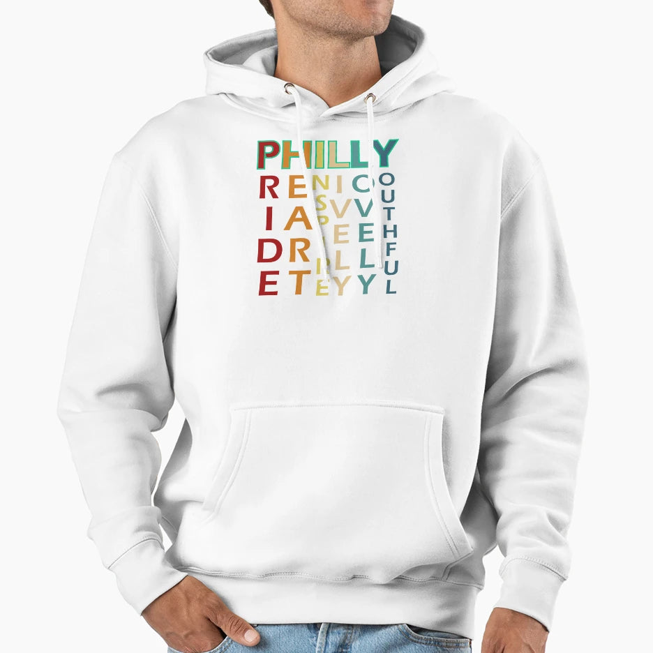 Philly Hoodie - Trendy Graphic Unisex - T-Shirt, Sweatshirt, Hoodie