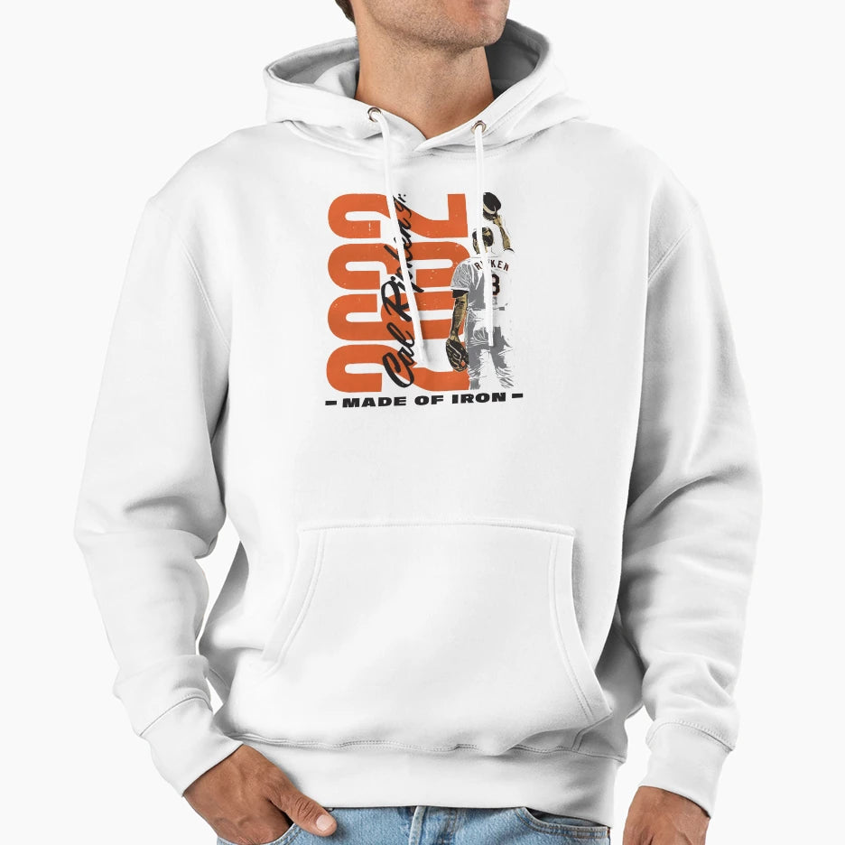 Cal Ripken Jr 2632 Hoodie - Novelty Apparel Men Women - T-Shirt, Sweatshirt, Hoodie