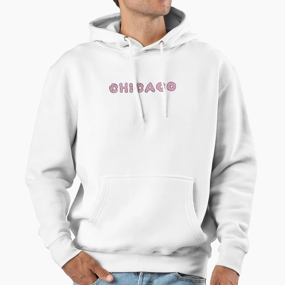 Chicago Hoodie - Custom Art Print Unisex - T-Shirt, Sweatshirt, Hoodie