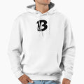 Personalized Baseball Initial B Hoodie - Aesthetic Graphic Unisex - T-Shirt, Sweatshirt, Hoodie