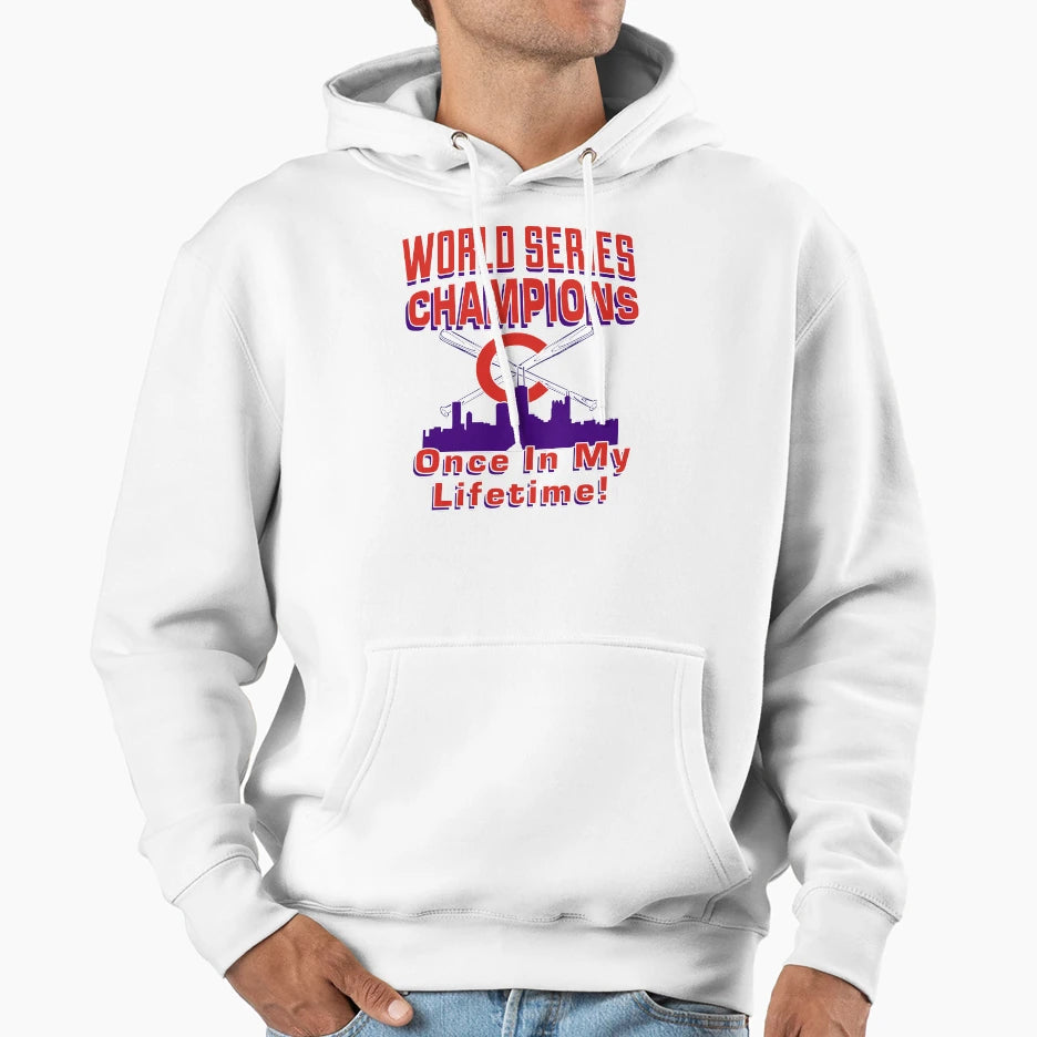 Series Champions Chicago Once My Hoodie - Minimalist Print Men Women - T-Shirt, Sweatshirt, Hoodie