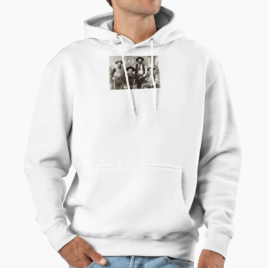 Heavily Armed Texas Rangers Lawmen Hoodie - Trendy Graphic Men Women - T-Shirt, Sweatshirt, Hoodie