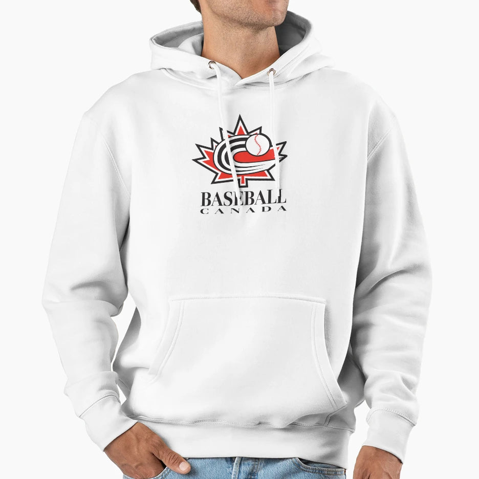Baseball Canada Sport Hoodie - Fun Novelty Design for Adults - T-Shirt, Sweatshirt, Hoodie