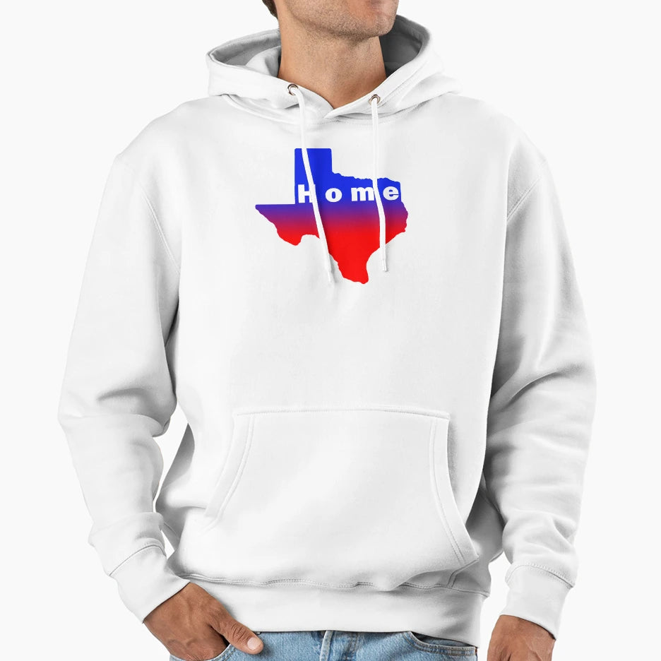 Iskybibblle Home Range Texas Red Blue Hoodie - Trendy Graphic for Adults - T-Shirt, Sweatshirt, Hoodie
