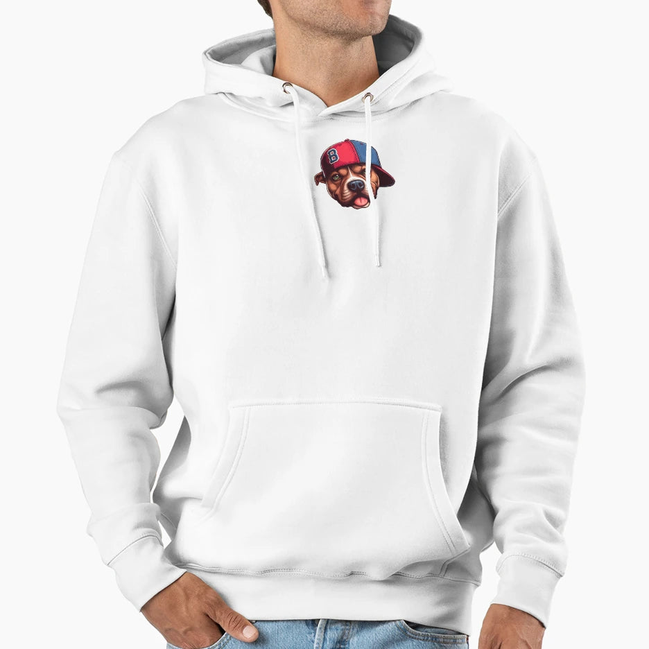Dog Friend Hoodie - Minimalist Print Men Women - T-Shirt, Sweatshirt, Hoodie