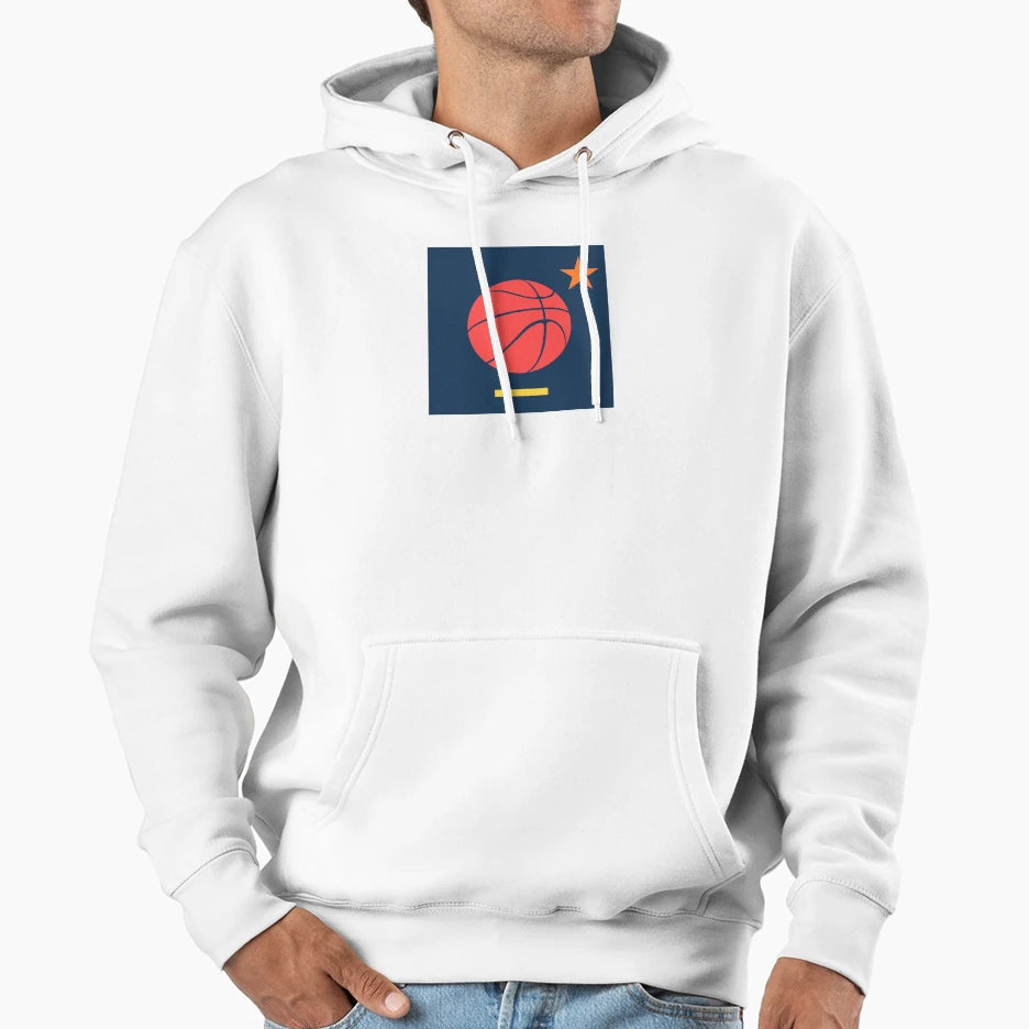 Basketball Star Hoodie - Graphic Print for Adults - T-Shirt, Sweatshirt, Hoodie
