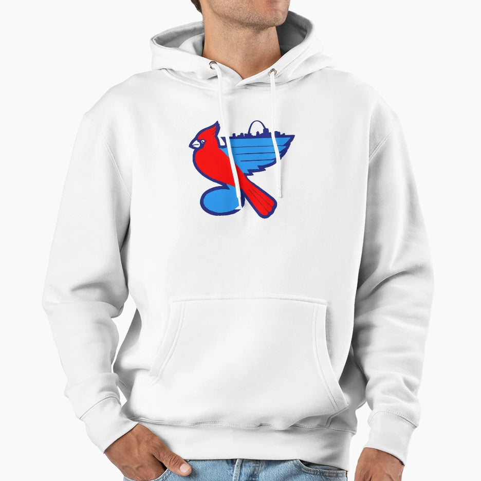 Cardinals Blues Logo Hoodie - Unique Graphic Unisex - T-Shirt, Sweatshirt, Hoodie