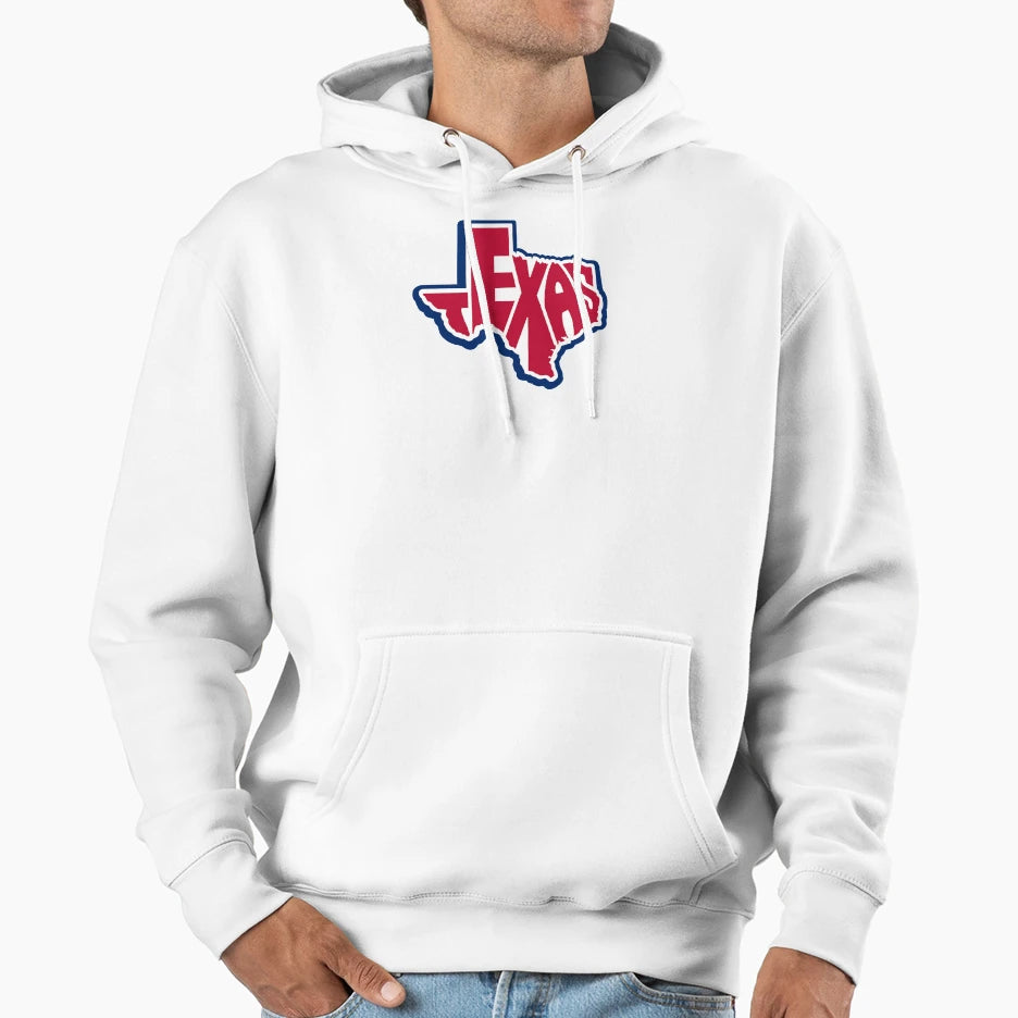 Texas State Art Lone Star Pride Hoodie - Minimalist Print for Adults - T-Shirt, Sweatshirt, Hoodie