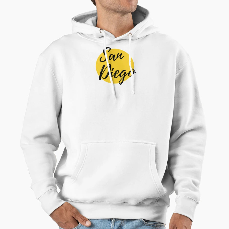 San Diego California Hoodie - Minimalist Print Unisex - T-Shirt, Sweatshirt, Hoodie