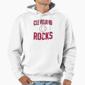 Cleveland Rocks Baseball Hoodie - Casual Everyday Wear Men Women - T-Shirt, Sweatshirt, Hoodie