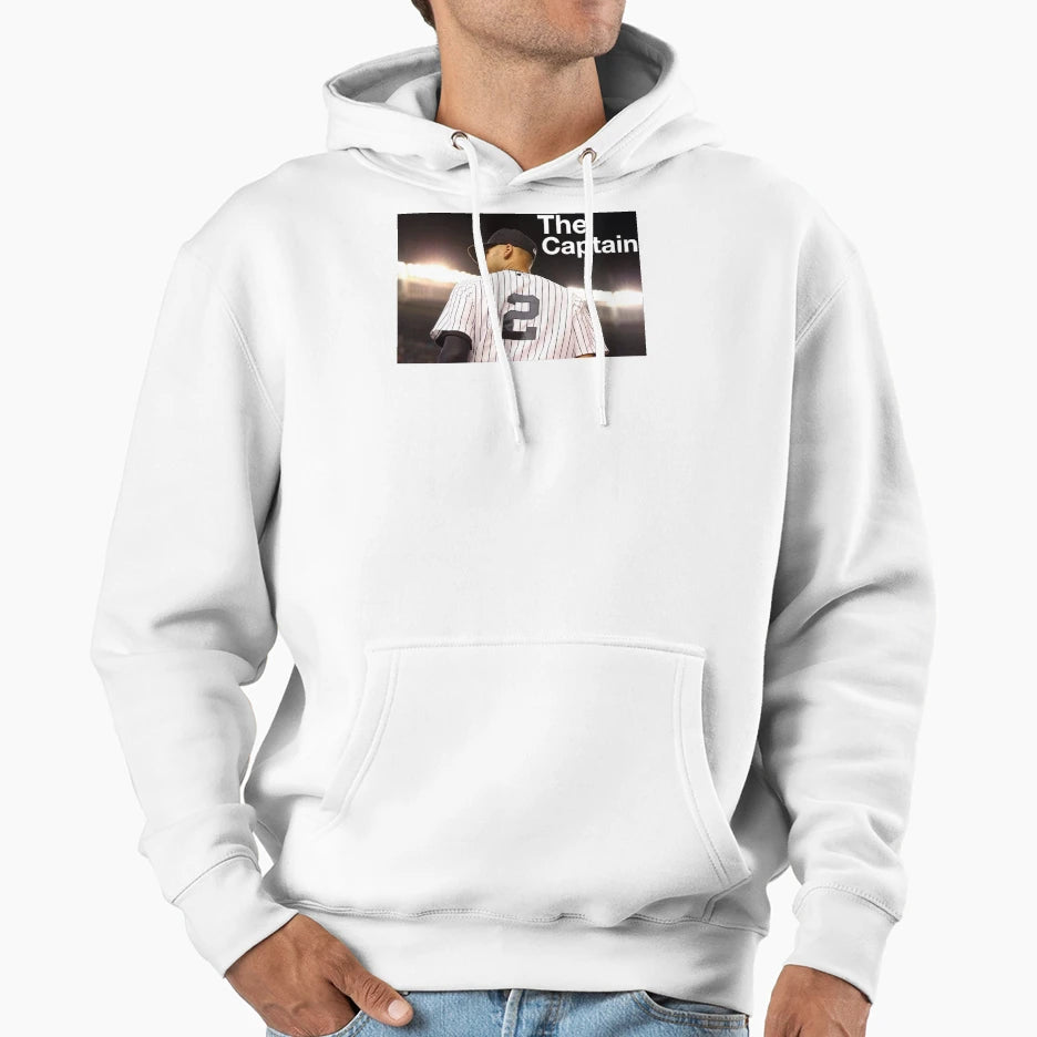Captain Derek Jeter Nyy Hoodie - Streetwear Style Unisex - T-Shirt, Sweatshirt, Hoodie