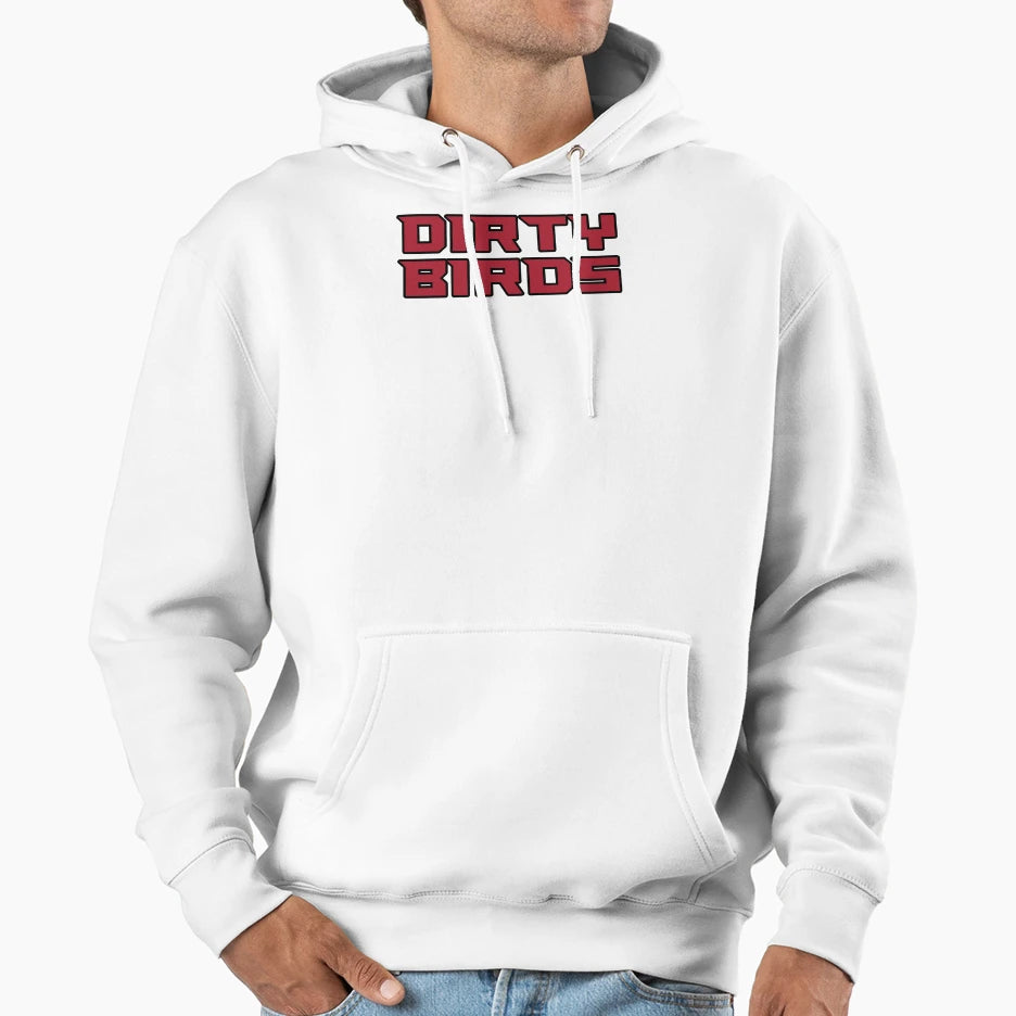 Dirty Birds Hoodie - Minimalist Print Unisex - T-Shirt, Sweatshirt, Hoodie