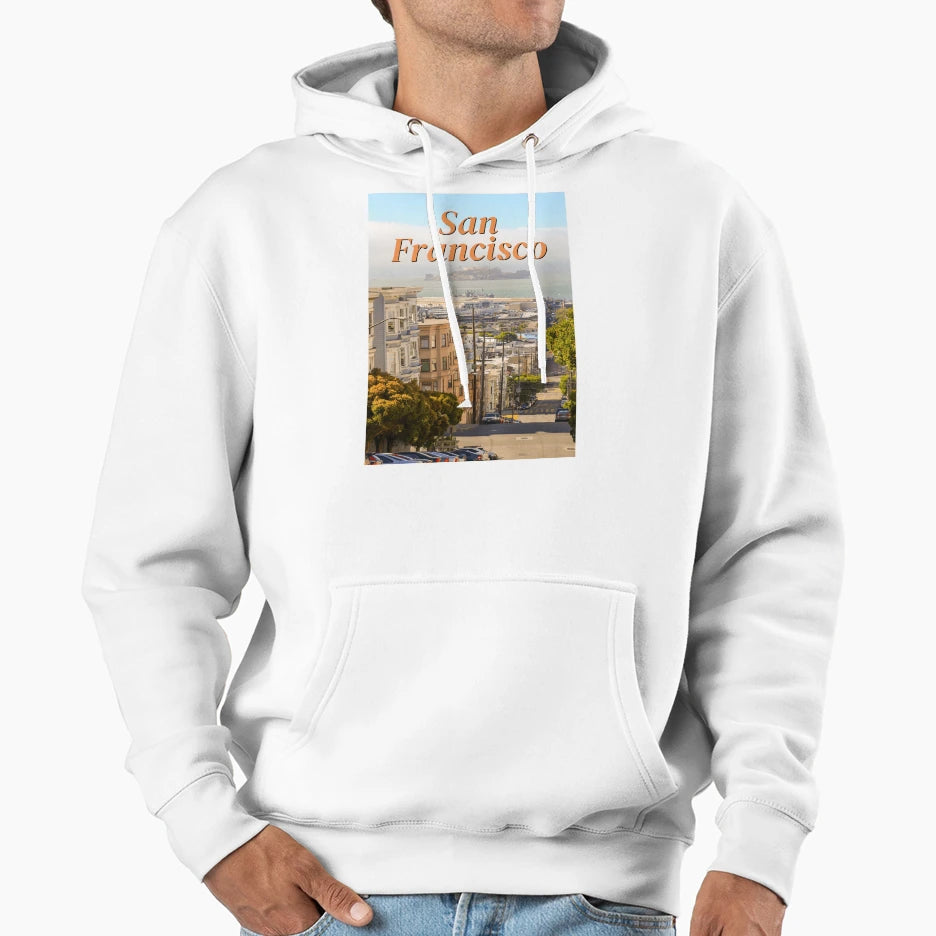 San Francisco Hoodie - Graphic Print for Adults - T-Shirt, Sweatshirt, Hoodie