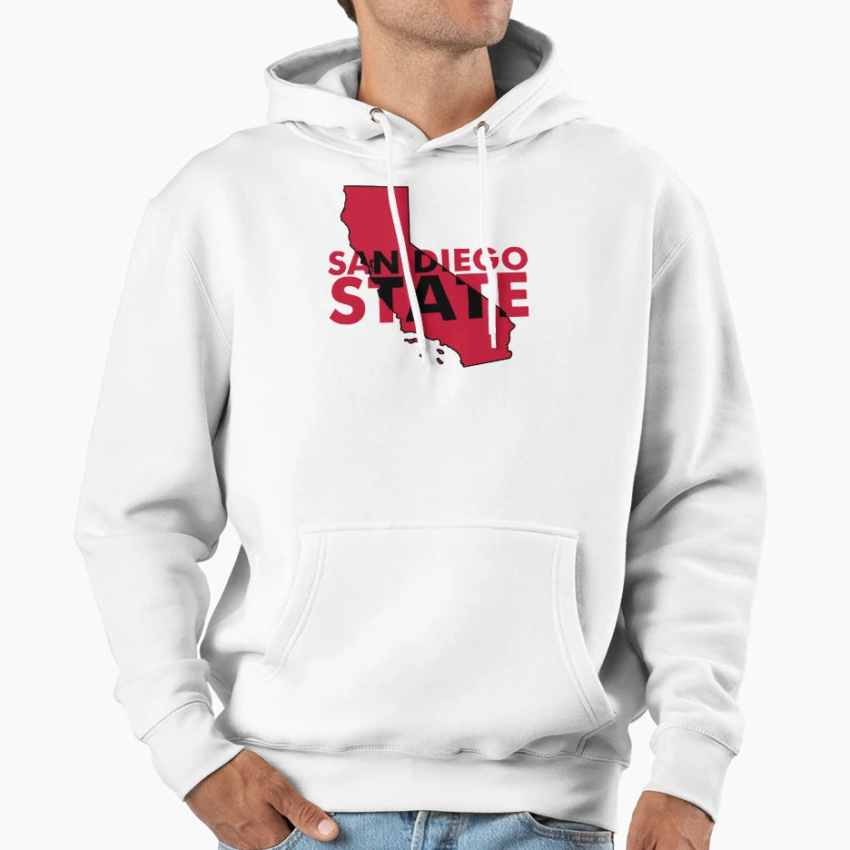 San Diego State Hoodie - Aesthetic Graphic for Adults - T-Shirt, Sweatshirt, Hoodie