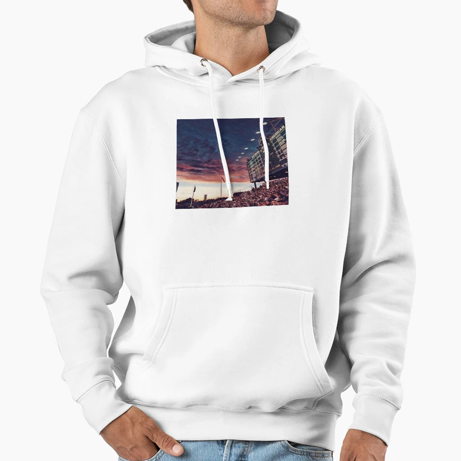 Wrigley Field Score Board Hoodie - Aesthetic Graphic Unisex - T-Shirt, Sweatshirt, Hoodie