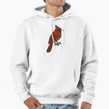 Cardinal American Traditional Tattoo Hoodie - Unique Graphic Men Women - T-Shirt, Sweatshirt, Hoodie