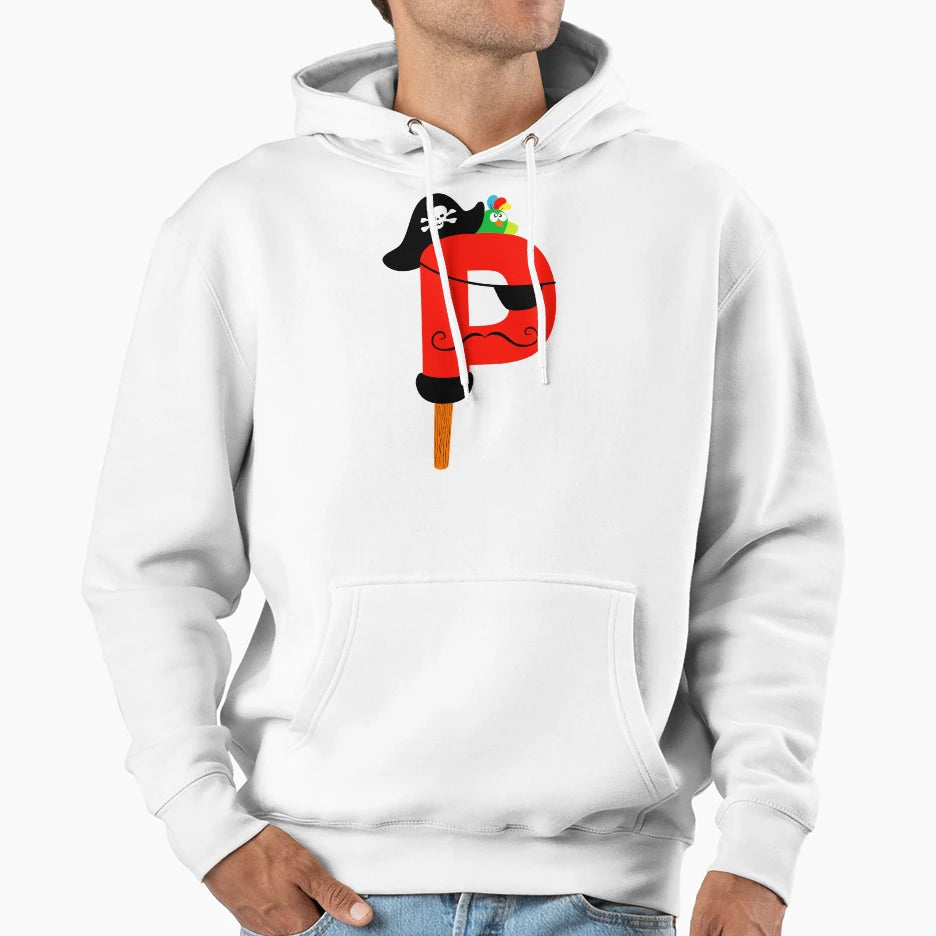P Is Pirate Hoodie - Aesthetic Graphic Men Women - T-Shirt, Sweatshirt, Hoodie
