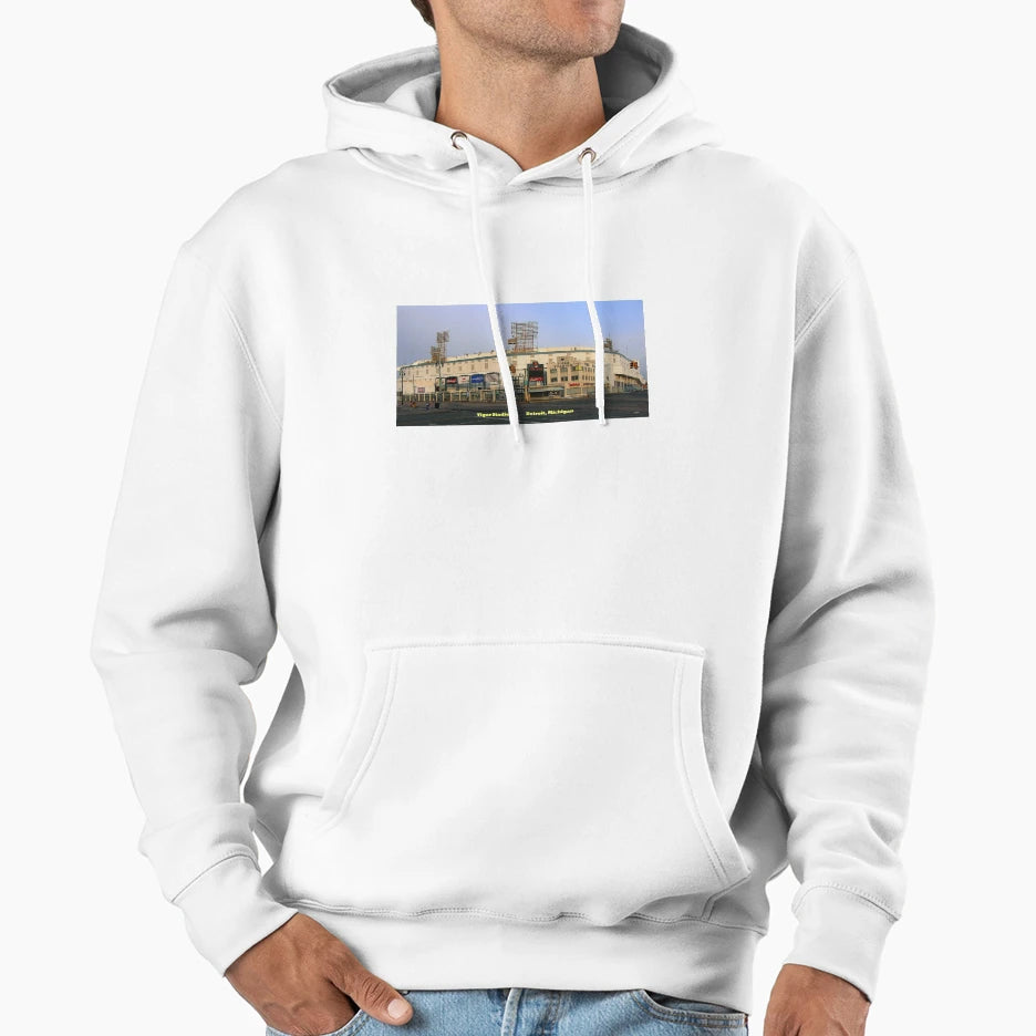 Tiger Stadium Hoodie - Fun Novelty Design Men Women - T-Shirt, Sweatshirt, Hoodie