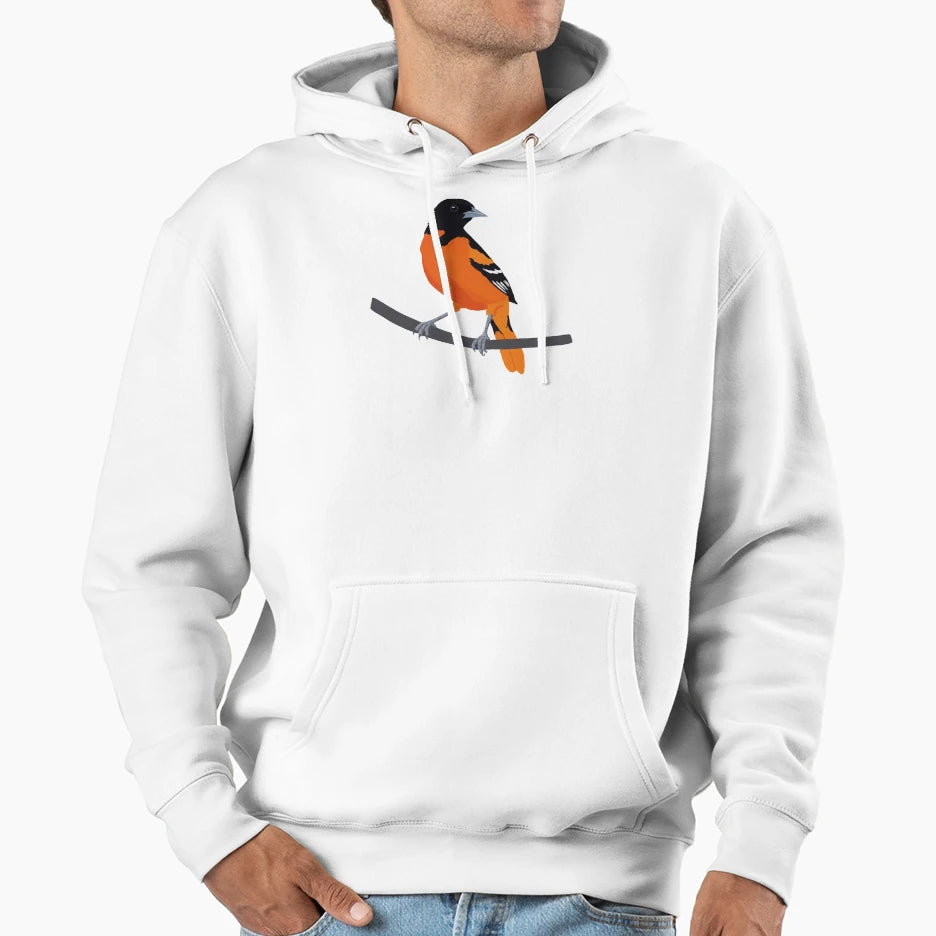 Baltimore Oriole Hoodie - Unique Graphic Men Women - T-Shirt, Sweatshirt, Hoodie
