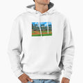 Climbing Green Monster Fenway Park Hoodie - Minimalist Print Unisex - T-Shirt, Sweatshirt, Hoodie
