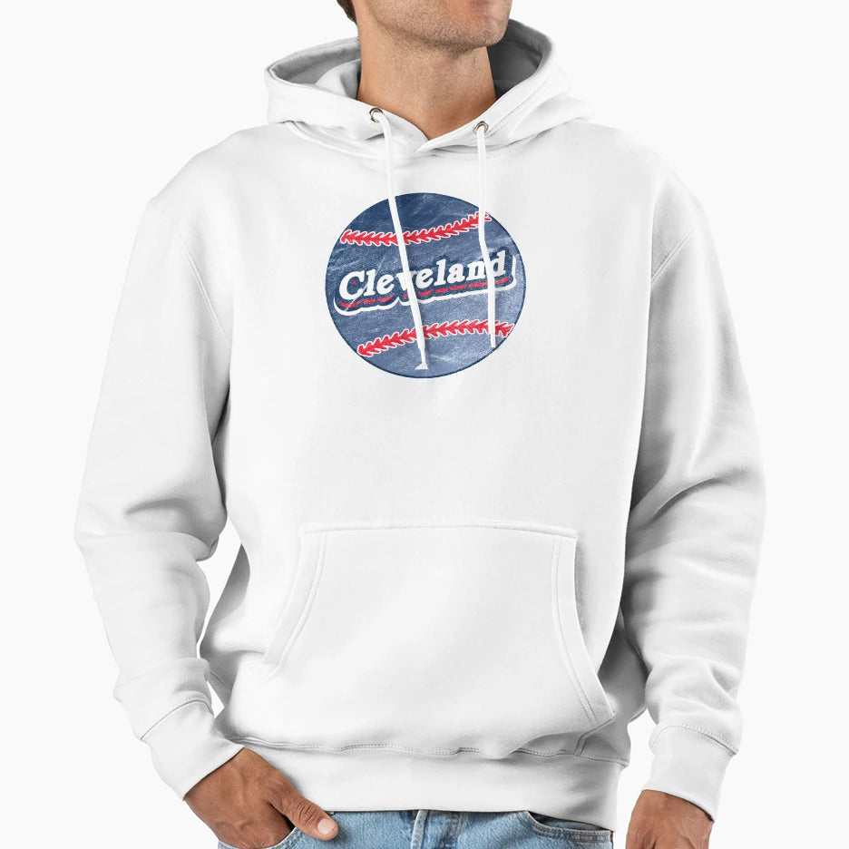 Cleveland Baseball Hoodie - Custom Art Print for Adults - T-Shirt, Sweatshirt, Hoodie