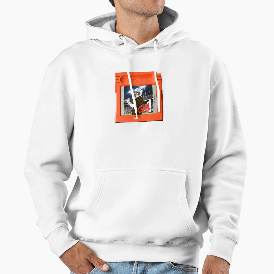 Football Cleveland Hoodie - Minimalist Print Unisex - T-Shirt, Sweatshirt, Hoodie