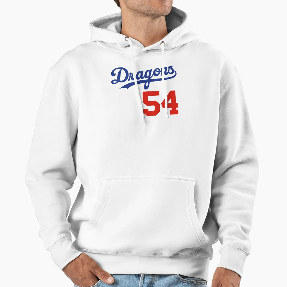 Tom Selleck Chunichi Dragons Jack Hoodie - Novelty Apparel for Adults - T-Shirt, Sweatshirt, Hoodie