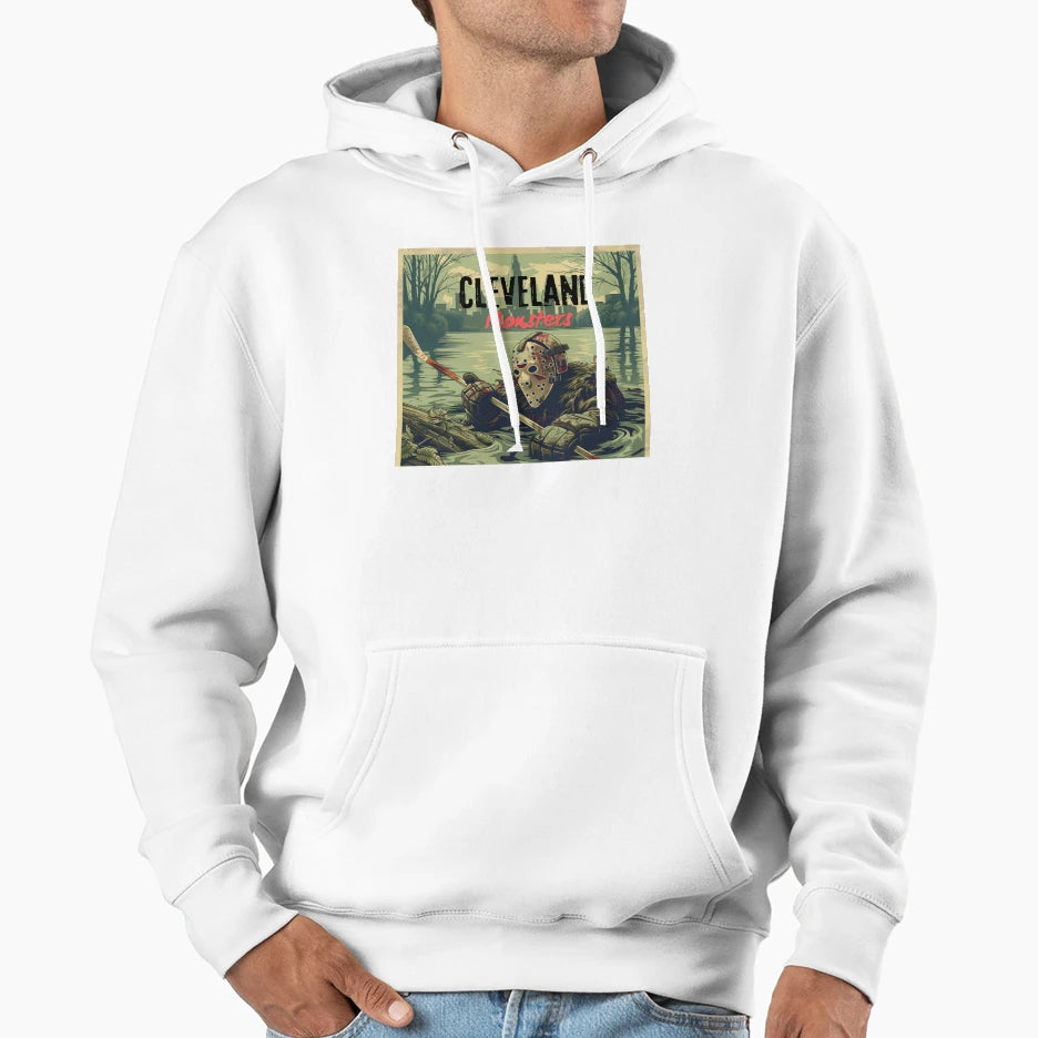 Cleveland Monsters Hockey Hoodie - Unique Graphic for Adults - T-Shirt, Sweatshirt, Hoodie