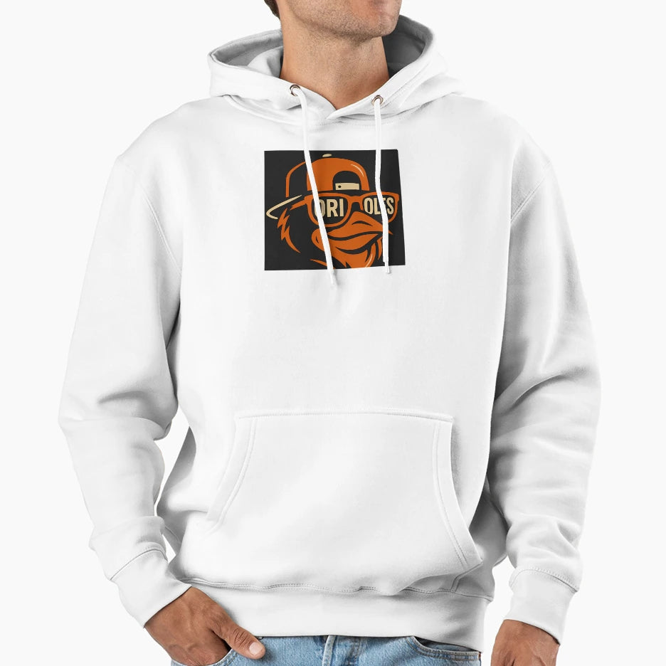 Baltimore Baseball Hoodie - Novelty Apparel Unisex - T-Shirt, Sweatshirt, Hoodie