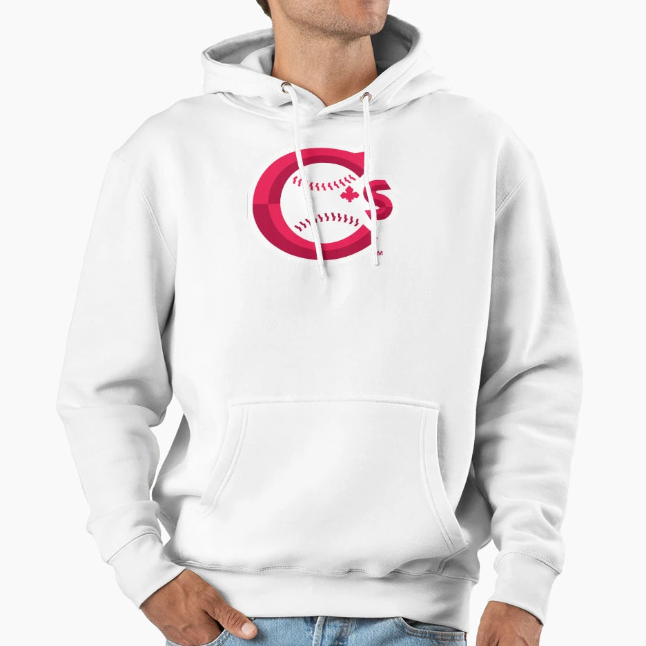Vancouver Canadians Baseball Logo Hoodie - Minimalist Print for Adults - T-Shirt, Sweatshirt, Hoodie