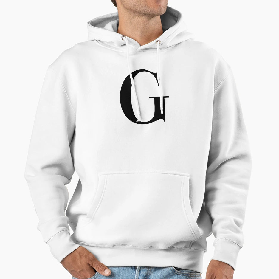 Letter G Vogue Hoodie - Trendy Graphic Men Women - T-Shirt, Sweatshirt, Hoodie