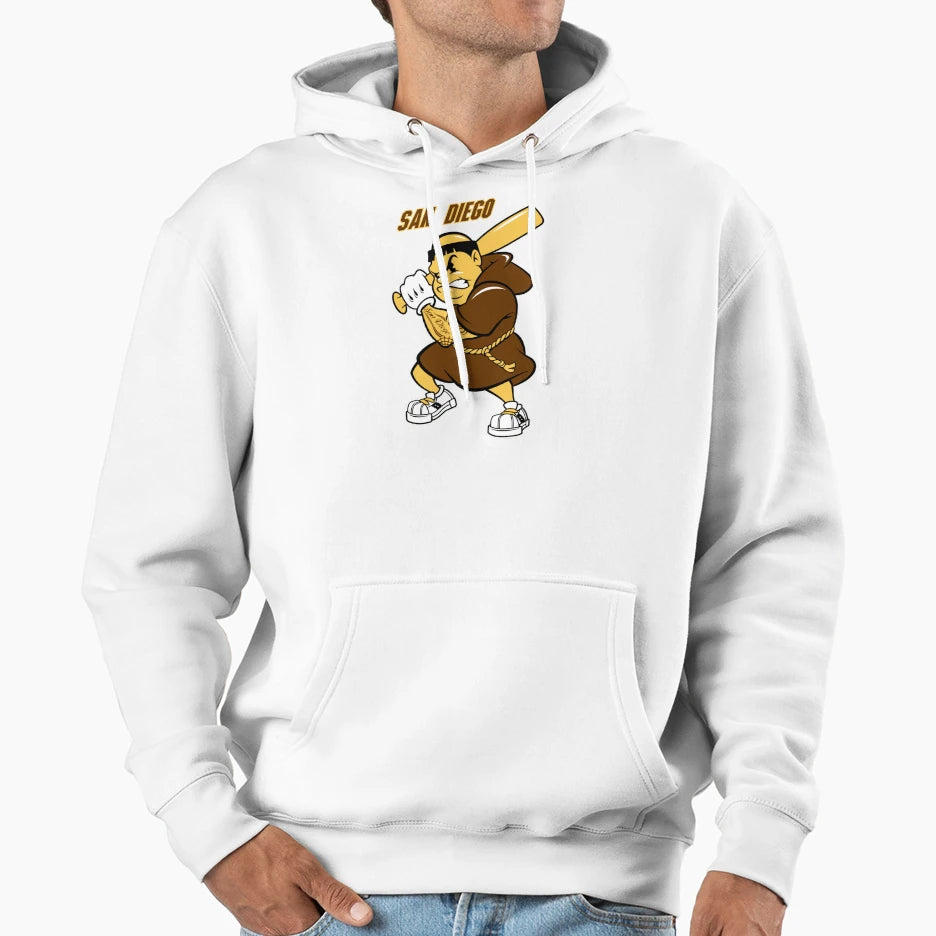 Brown Friar Hoodie - Graphic Print Men Women - T-Shirt, Sweatshirt, Hoodie
