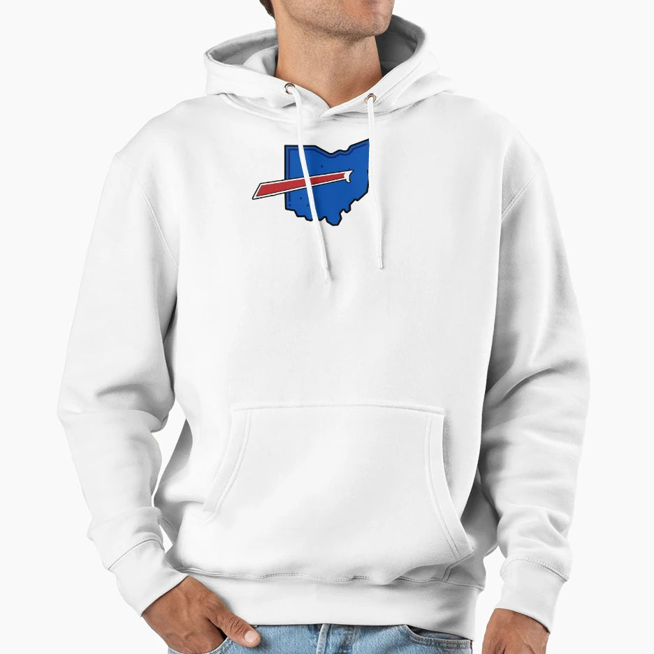 Ohio Buffallo Backers Mafia Fottball Fan Hoodie - Minimalist Print Unisex - T-Shirt, Sweatshirt, Hoodie