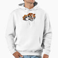 Ferocious Tiger Baseball Mascot Logo Hoodie - Graphic Print Unisex - T-Shirt, Sweatshirt, Hoodie