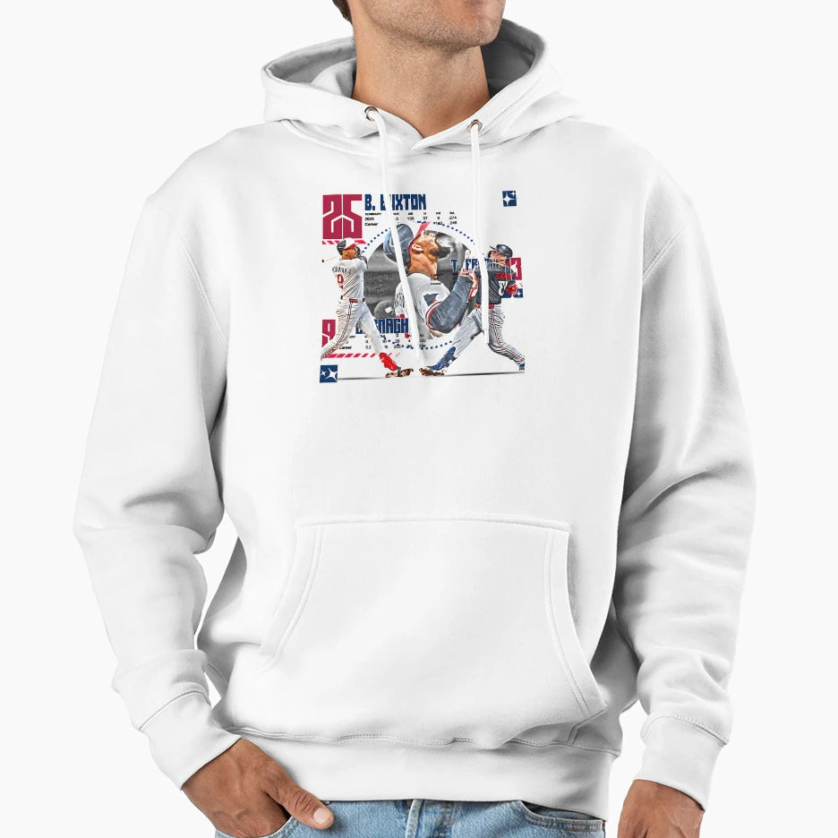Minnesota Baseball Squad Hoodie - Custom Art Print for Adults - T-Shirt, Sweatshirt, Hoodie