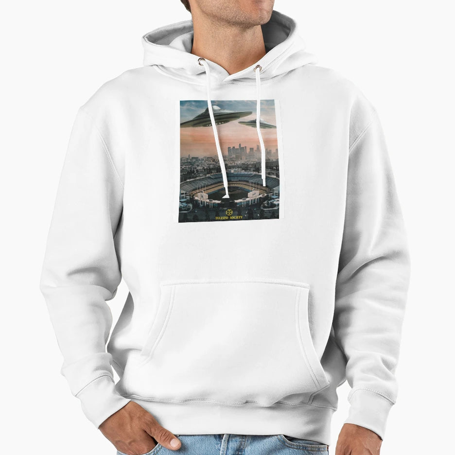 Dodgers T Shirtaliens Bleed Blue T-Shirt - Minimalist Print Unisex - T-Shirt, Sweatshirt, Hoodie