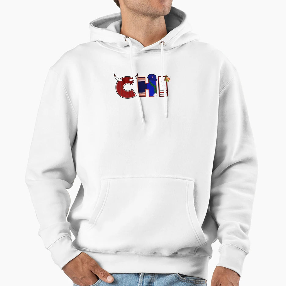 Chicago City North Hoodie - Aesthetic Graphic for Adults - T-Shirt, Sweatshirt, Hoodie