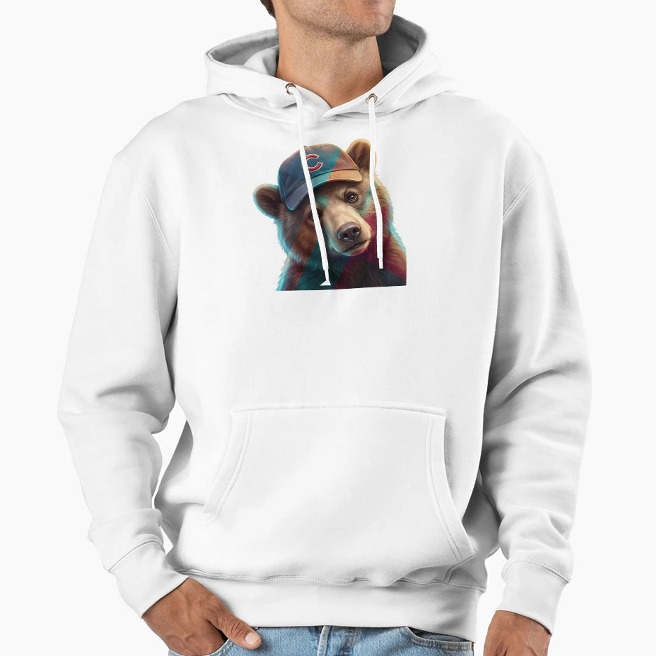 Chicago Cub Hoodie - Fun Novelty Design Unisex - T-Shirt, Sweatshirt, Hoodie