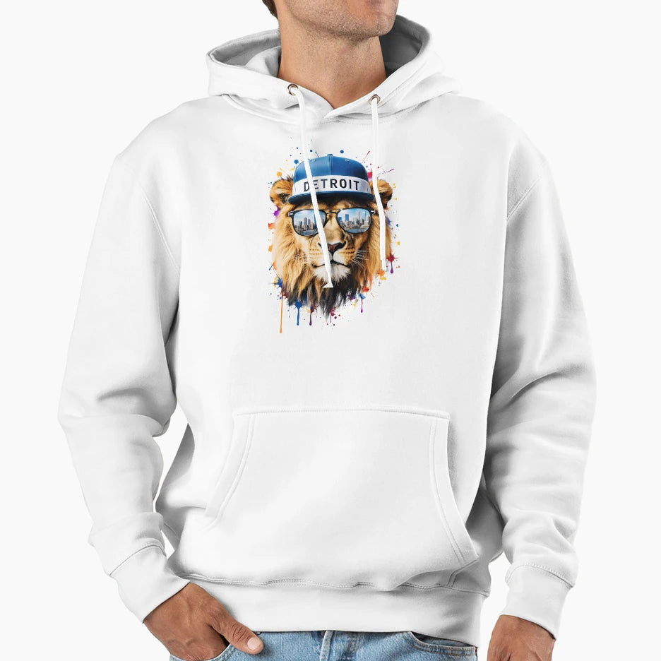 Detroit Hoodie - Aesthetic Graphic Men Women - T-Shirt, Sweatshirt, Hoodie
