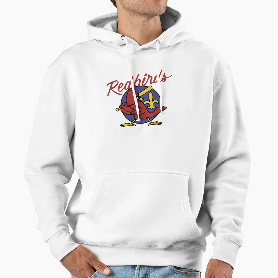 Louisville Redbirds Minor League Hoodie - Streetwear Style for Adults - T-Shirt, Sweatshirt, Hoodie